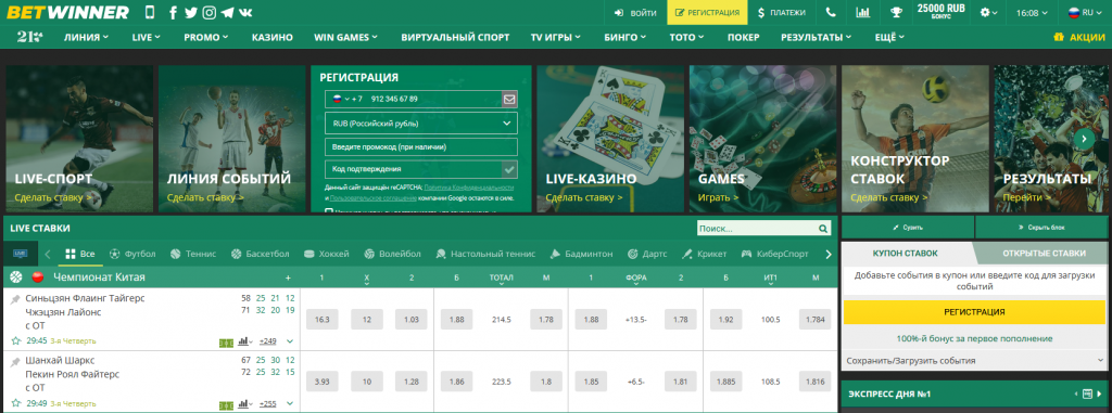 Betwinner moyen de paiement